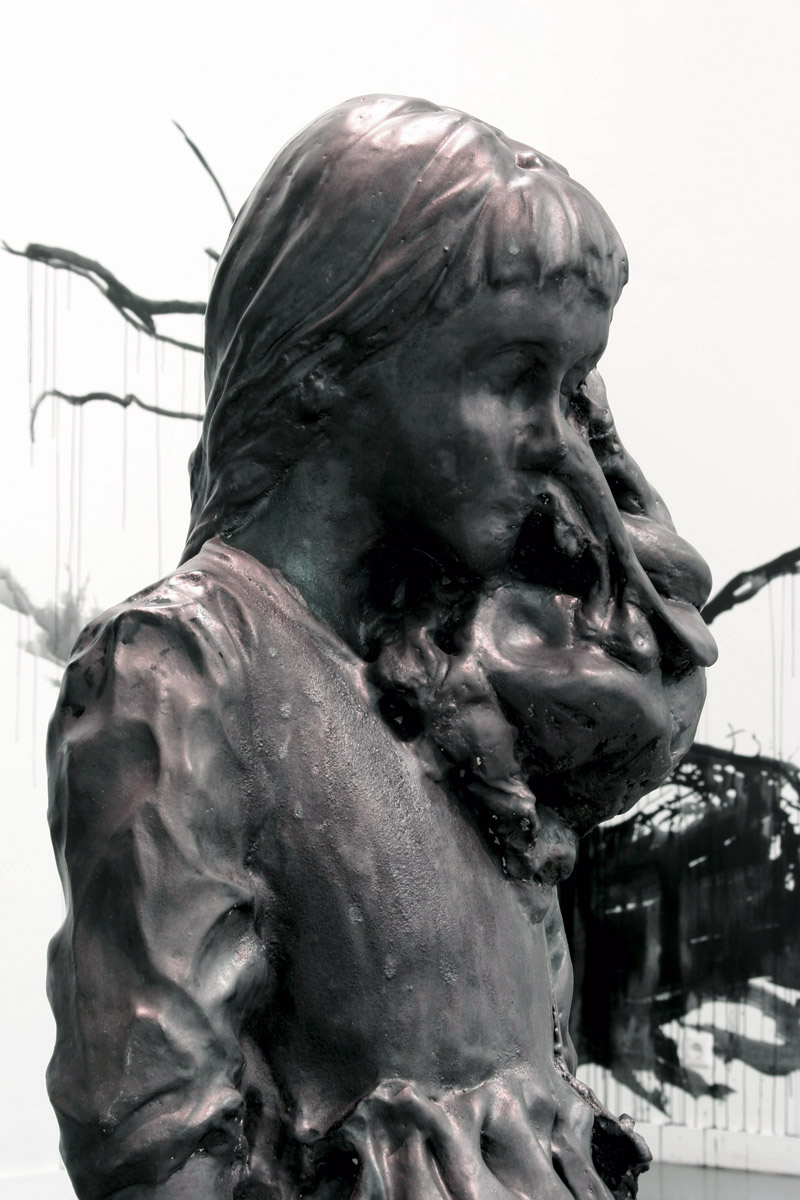 Untitled (black girl); 2003<br>Detail<br>